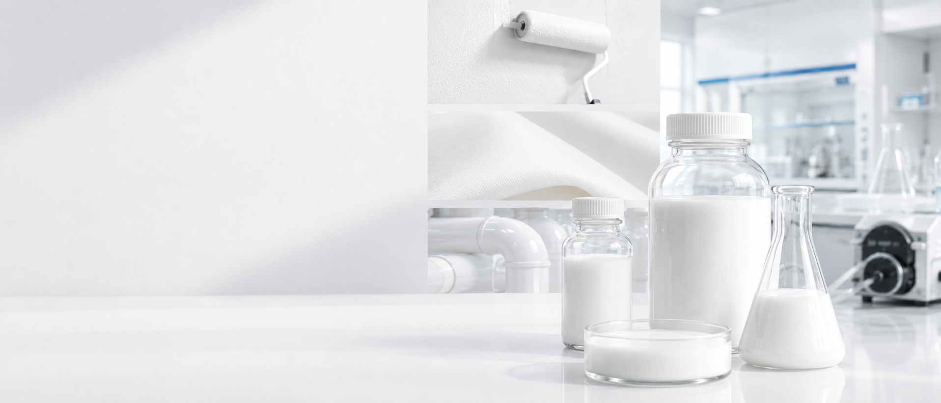 Waterborne polymer samples with coating, textile and pipe applications